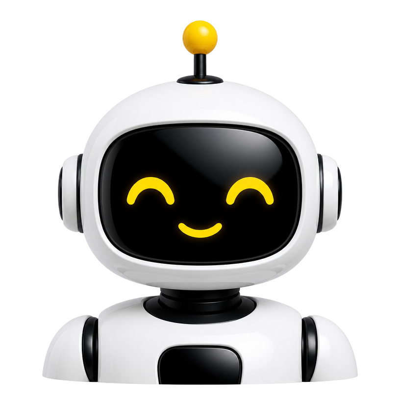 Mascote do Robô das Promoções